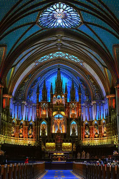 Notre Dame, Montreal Canada by Yerba Buena Chapter of PSA