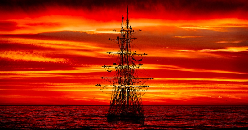 Setting Sail at Sunset * Maker 6
