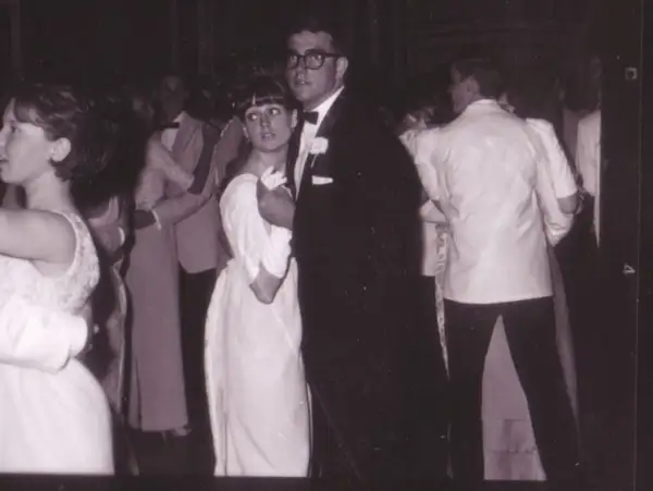 0476_1966 junior prom Peg and Paul at Prom by SiPrep