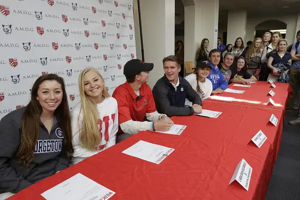 Athletes College Signing by SiPrep