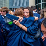 Graduation, before and after ceremony - by David A Arnott