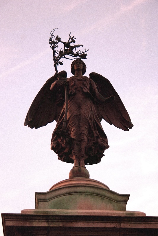 Cardiff Museum Statue