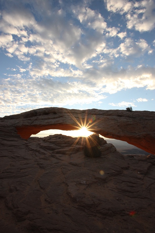 Mesa Arch Shines