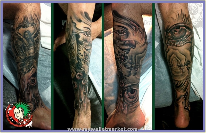 west-abstract-faces-angel-tattoo