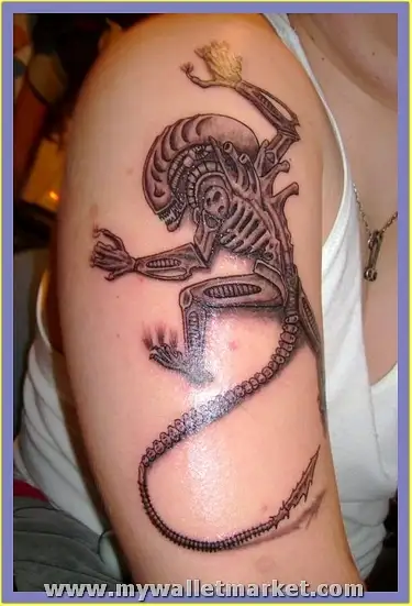 monster-alien-tattoo by catherinebrightman