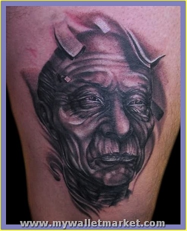 old-alien-face-tattoo