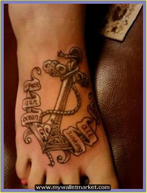 foot-anchor-tattoo-with-banner-rope