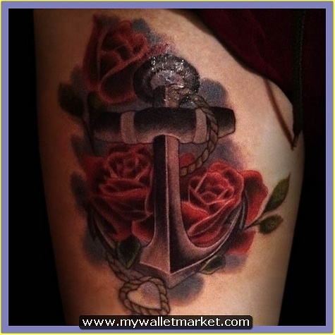 classic-red-rose-and-anchor-tattoo