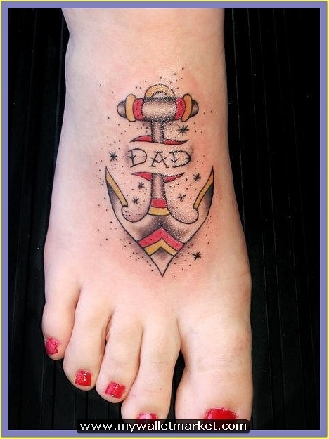 shining-anchor-tattoo-on-foot