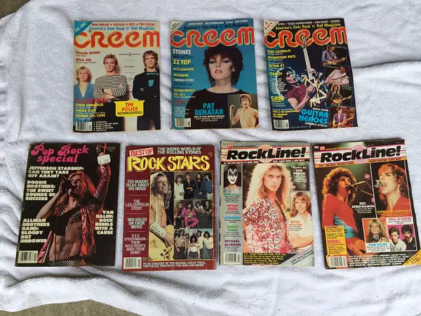 Rock Mag Lot by At99697