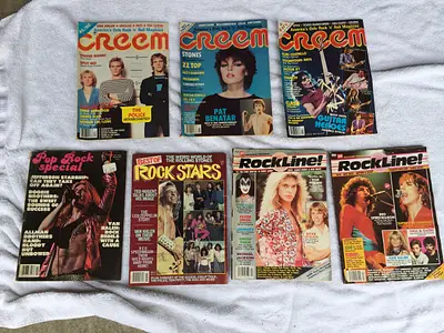 Rock Mag Lot