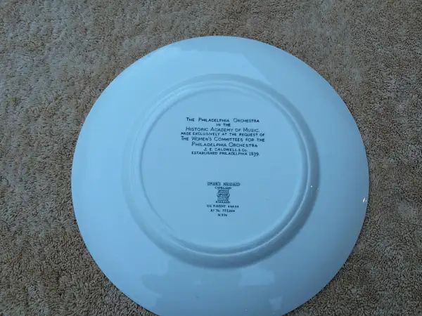 Philadelphia Orchestra Plate by At99697 by At99697
