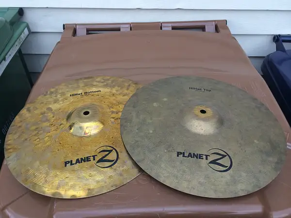 Planet Z Hi Hat Cymbals by At99697 by At99697