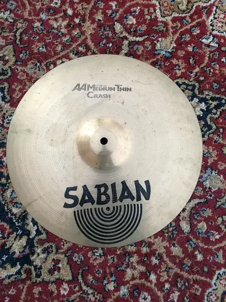 Sabian 14' Medium Thin Crash by At99697 by At99697