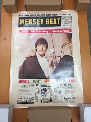 Beatles Mersey Beat Posters