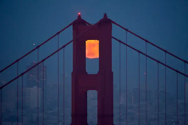 Mystical Moon San Francisco by FLarson