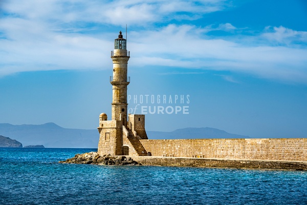 Lighthouse-of-Chania-Venetian-Lighthouse-Chania-Crete-Greece2 - Photographs of Corfu Old Town, Greece.