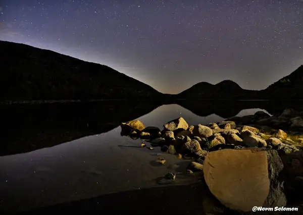 Jordan Pond  Nightscape_2  copy by NormSolomon