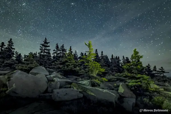 SChoodic Peninsula Nightscape_4  copy by NormSolomon
