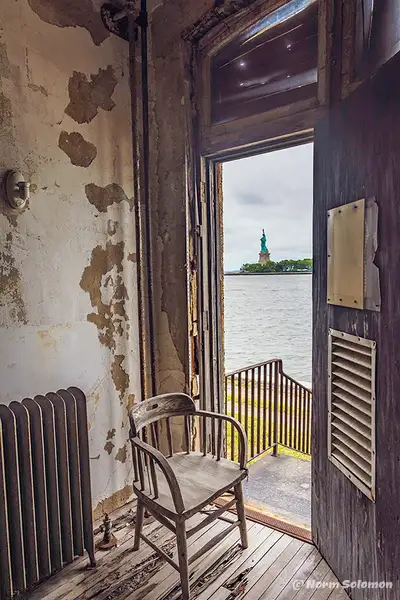 Statue of Liberty From Ellis Island by NormSolomon