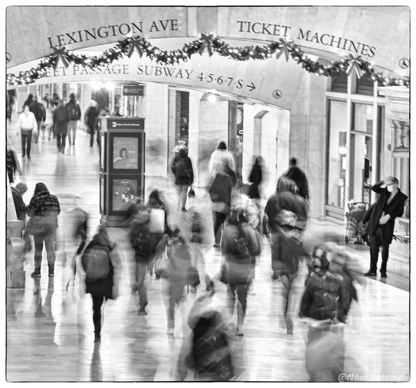 Grand Central Station_2  copy - MONOCHROME - Norm Solomon Photography