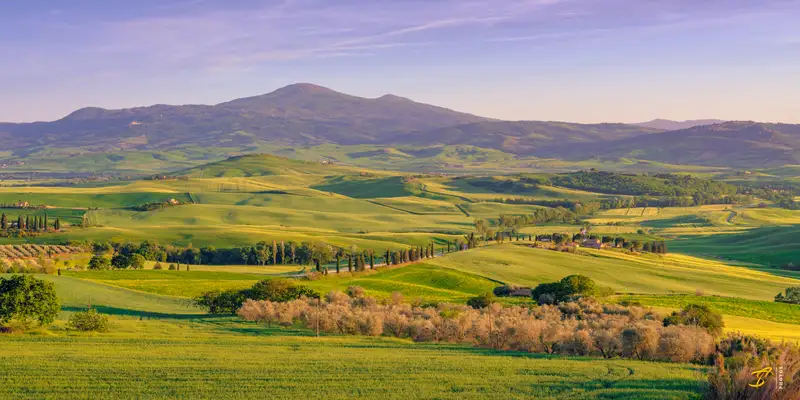 Toscana Landscape, Toscana, Italy, 2022