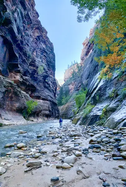 Zion - the Narrows 2 by Bruce Crair