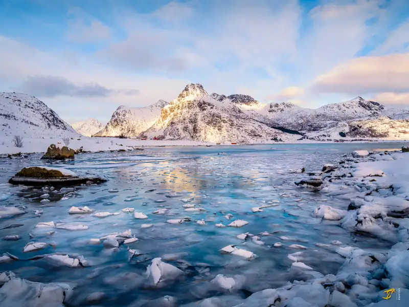 Frozen Lake, Norway, 2023