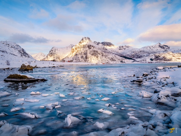 Frozen Lake, Norway, 2023 - Landscapes - Private Gallery 
