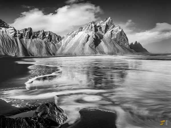 Vestrahorn Mountain, Iceland, 2023 - Landscapes B&amp;W - Thomas Speck Photography