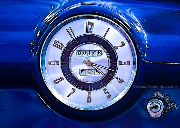 Buick Clock by Deborah Ponder