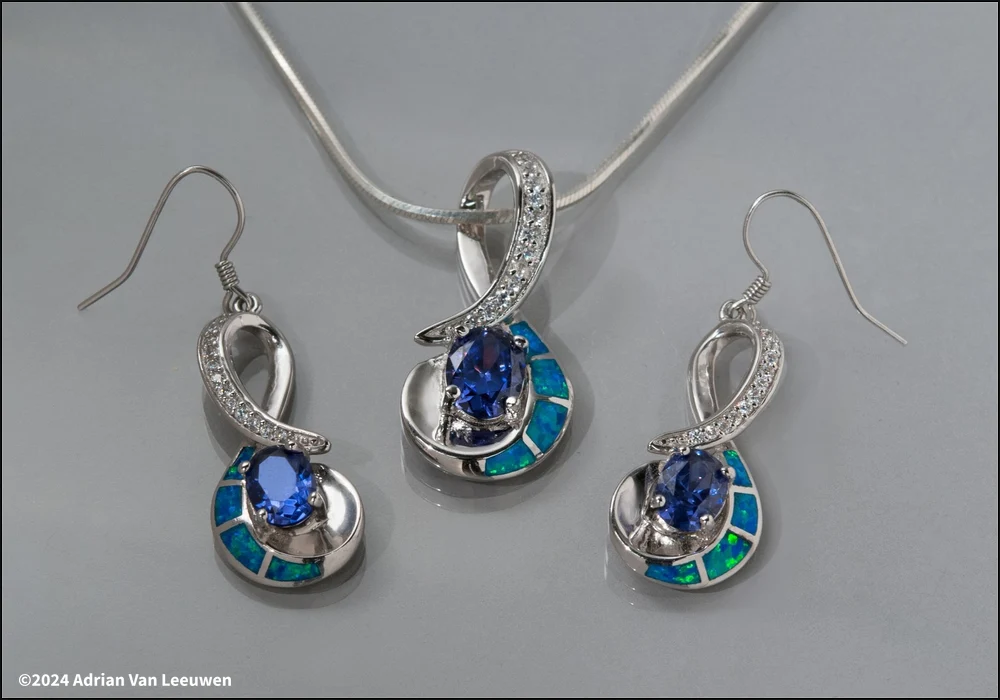 Blue-Green-Earrings
