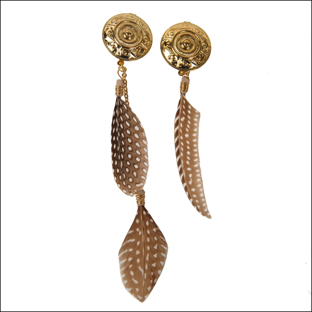 Feather-Earrings
