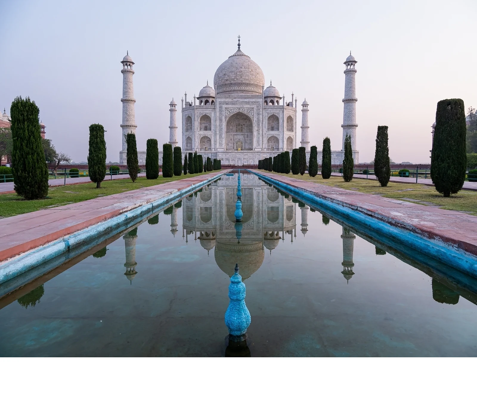 'The Taj Mahal near sunrise before the large crowds arrive to visit, Agra, India 4_2_2025.' (TB 1 Place) by Tracy Desiderio - SC