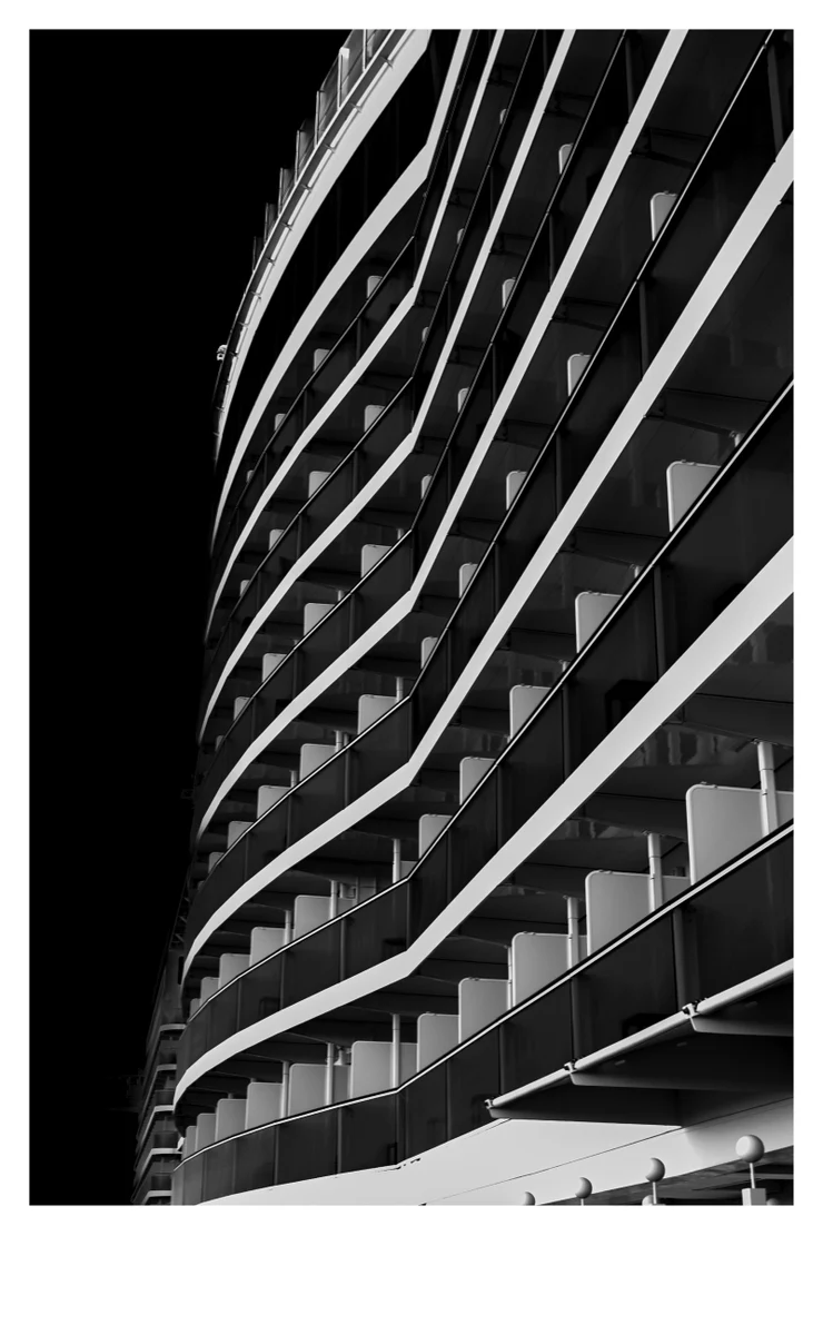 'Monochromatic shades reveal the elegance of curves and lines.' (MM   Place) by Euclides Viegas - DV