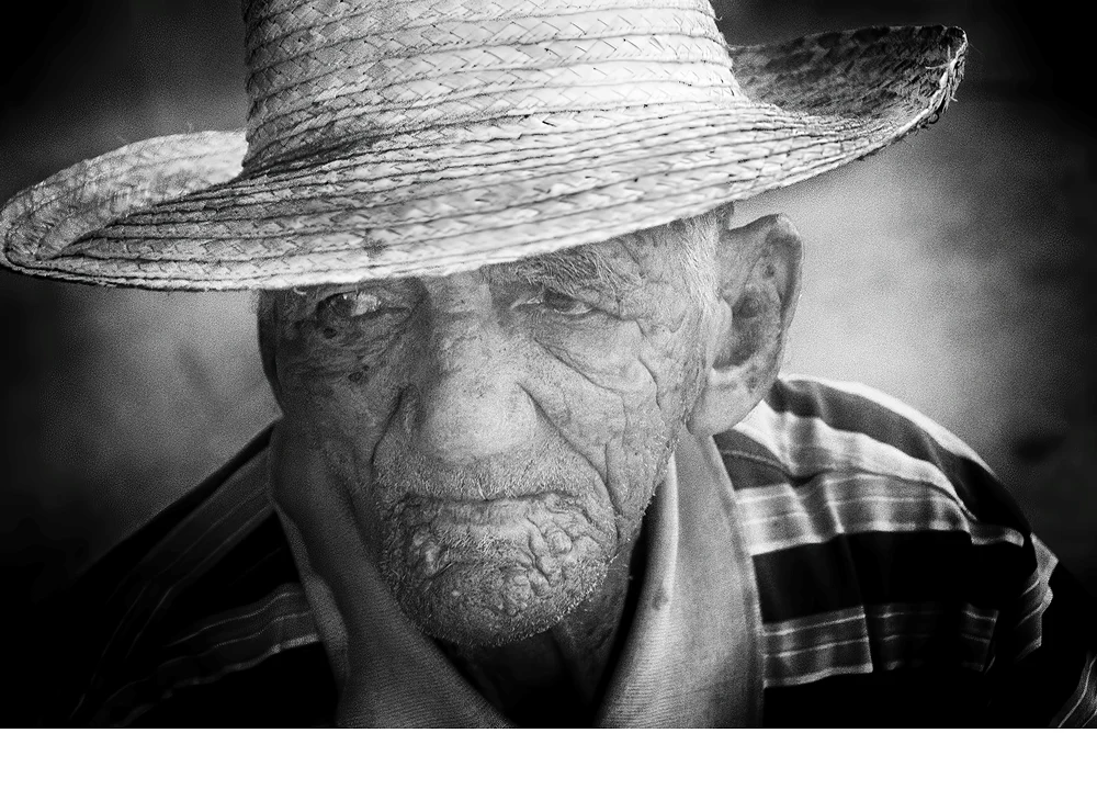 'Old Cuban Man with Hat' (MM   Place) by Joan Field, HN4C - CC