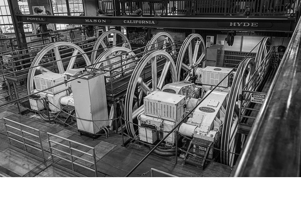 'San Franciso Cable Car Lines' (MM   Place) by Gary Oehrle, Fellow - LVCC