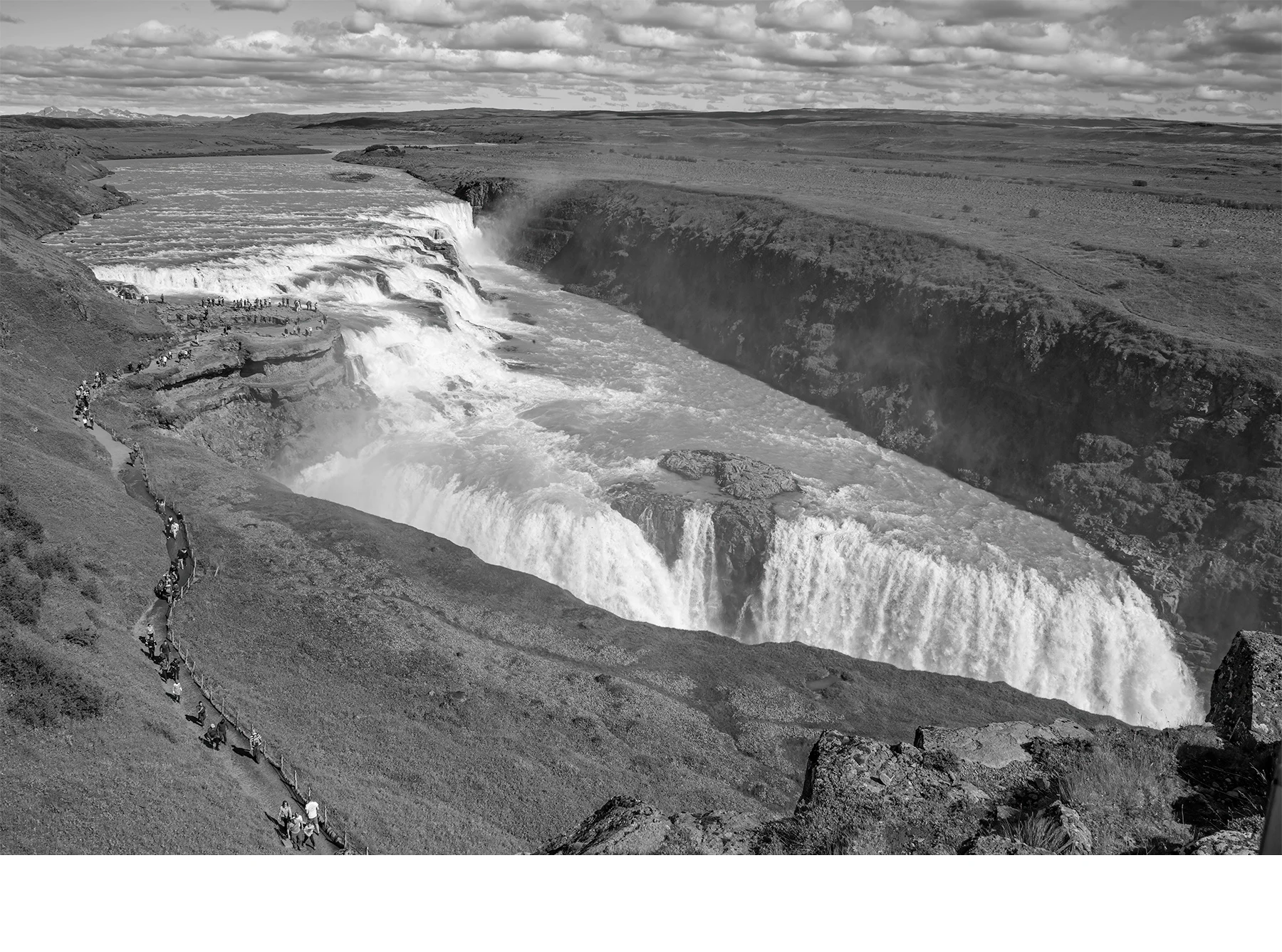 'The Great Gullfoss, southwest Iceland' (MA   Place) by Richard Finn - LVCC